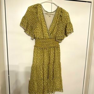 Lemon dress! Size L, flowy